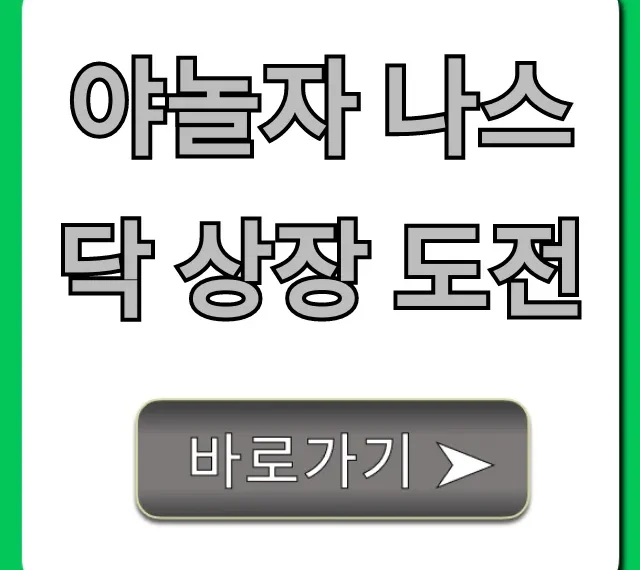야놀자 나스닥 상장 도전! 기업 가치와 투자 전망