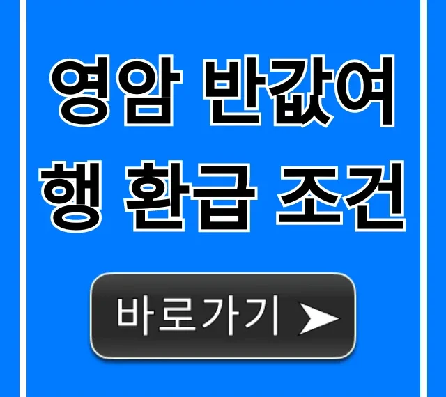 영암 반값여행 환급 조건, 놓치면 후회할 완벽 가이드