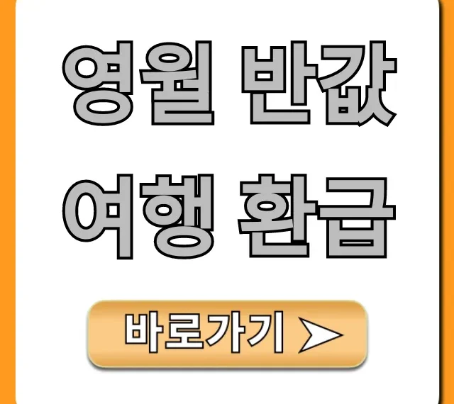 영월 반값여행 환급 총정리! 신청부터 꿀팁까지