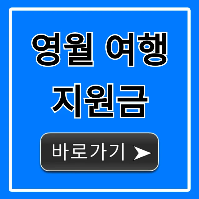 영월 여행 지원금 2024 신청 방법 완벽 가이드 영월 여행 지원금 2024 신청 방법 완벽 가이드