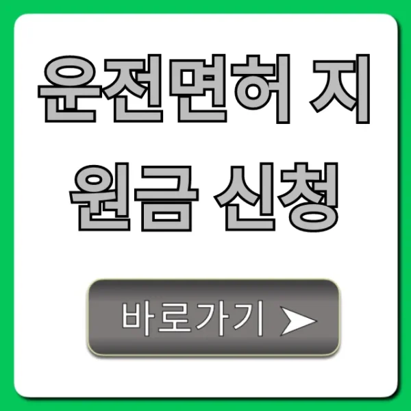 운전면허 지원금 신청: 청년 자격 조건 완벽 가이드
