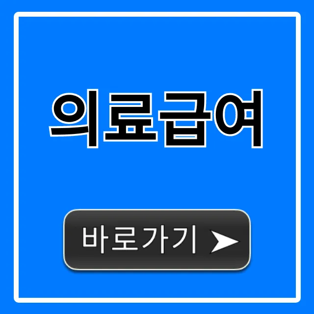 의료급여 자격 조회부터 혜택까지 총정리