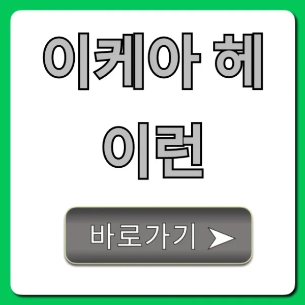 이케아 헤이런 욕실매트 구매 전 필독