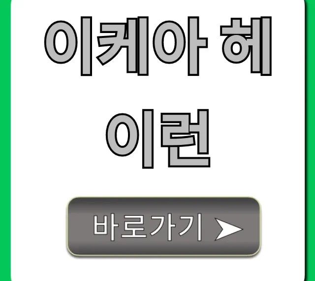 이케아 헤이런 욕실매트 구매 전 필독