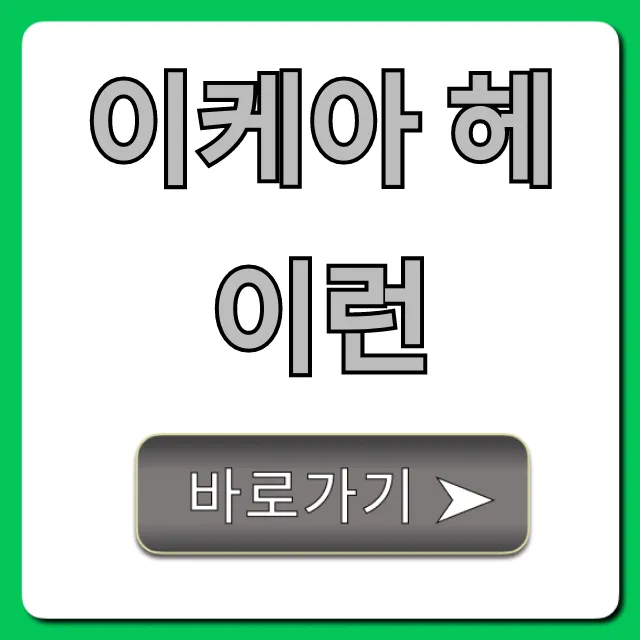 이케아 헤이런 욕실매트 구매 전 필독