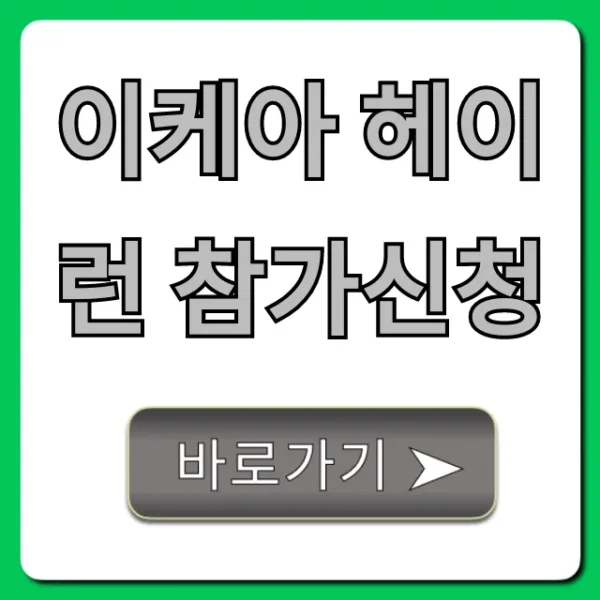 이케아 헤이런 참가신청 기간 및 신청 방법 총정리