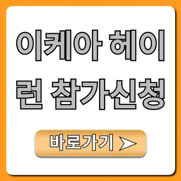 이케아 헤이런 참가신청 방법 총정리