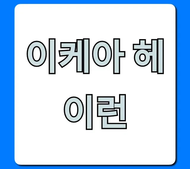 이케아 헤이런 후기, 장점 단점 총정리