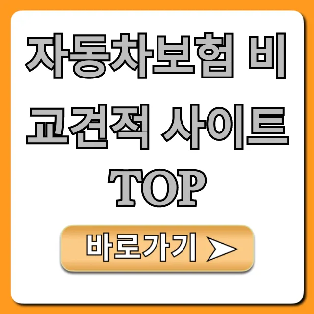 자동차보험 비교견적 사이트 TOP! 보험료 할인 총정리