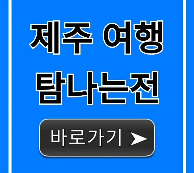 제주 여행 탐나는전 신청 방법과 꿀팁 총정리