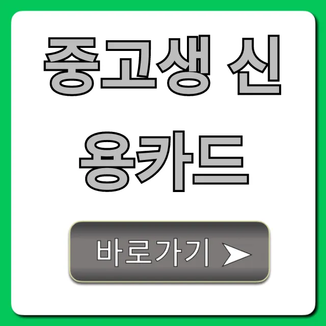 중고생 신용카드? 미성년자 체크카드 발급 완벽 가이드 중고생 신용카드? 미성년자 체크카드 발급 완벽 가이드