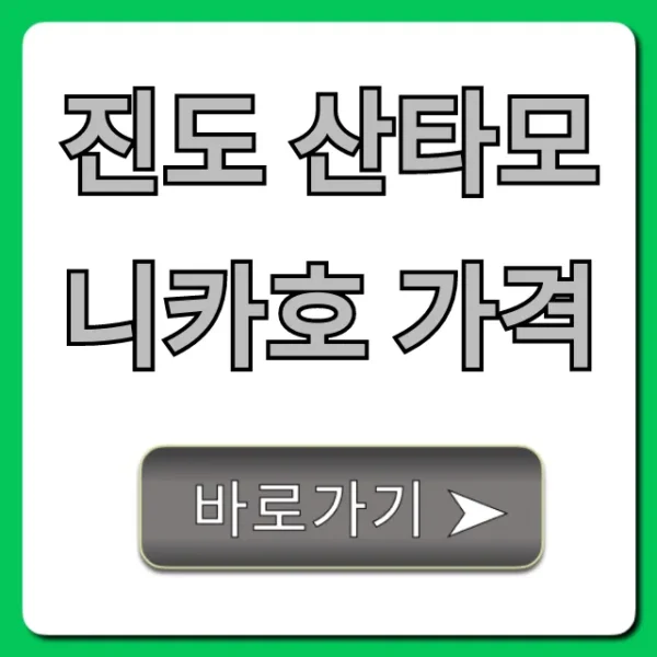 진도 산타모니카호 가격 총정리, 예약 방법까지!