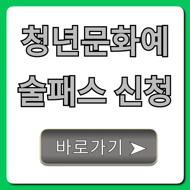 청년문화예술패스 신청 자격 혜택 총정리 청년문화예술패스 신청 자격 혜택 총정리