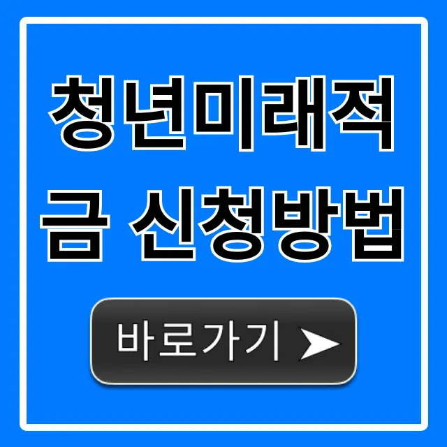 청년미래적금 신청방법, 자격부터 서류까지 총정리