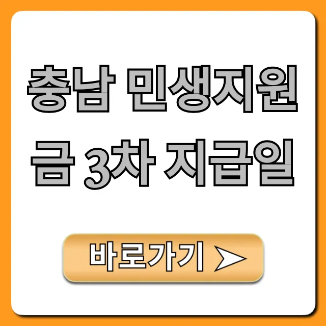 충남 민생지원금 3차 지급일: 조회부터 신청까지 총정리