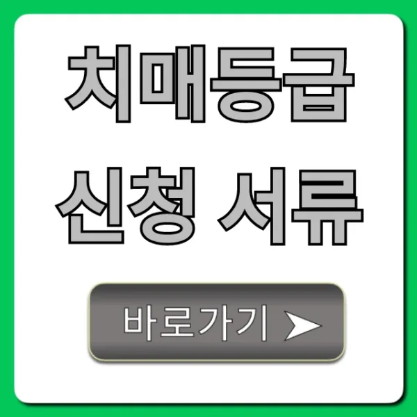 치매등급 신청 서류 완벽 가이드