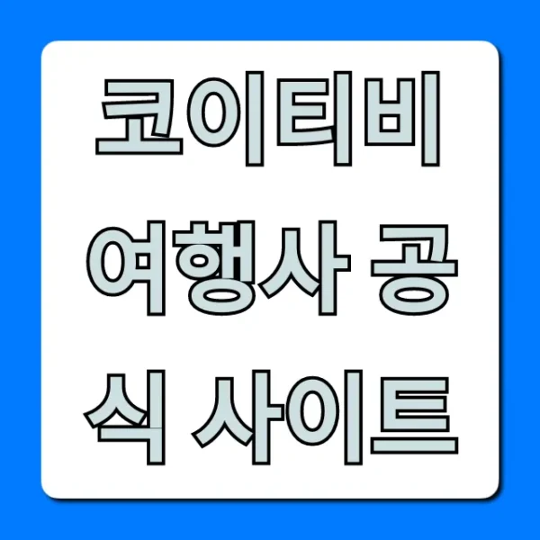 코이티비 여행사 공식 사이트: 특가 & 가격 총정리