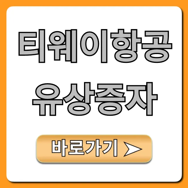 티웨이항공 유상증자 일정, 주가 전망 총정리