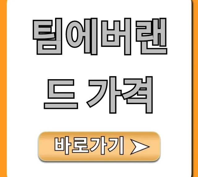 팀에버랜드 가격, 최저가 단체 견적 조회 꿀팁!