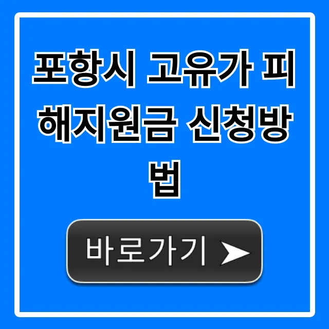 포항시 고유가 피해지원금 신청방법: 자격, 기간 총정리 포항시 고유가 피해지원금 신청방법: 자격, 기간 총정리