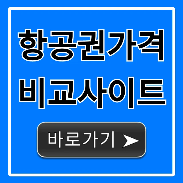 항공권가격비교사이트 최저가 검색 꿀팁 총정리