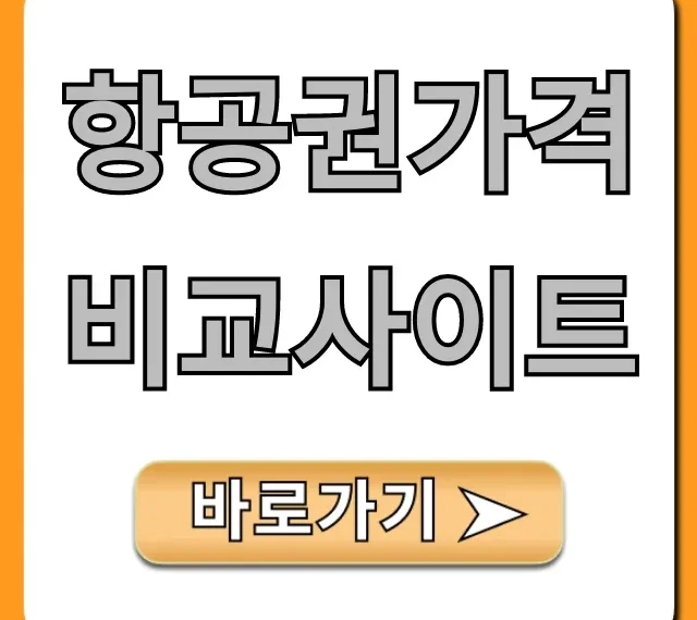 항공권가격비교사이트 최저가 찾는 꿀팁