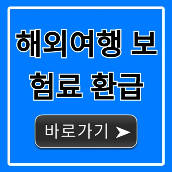 해외여행 보험료 환급: 신청 방법부터 꿀팁까지