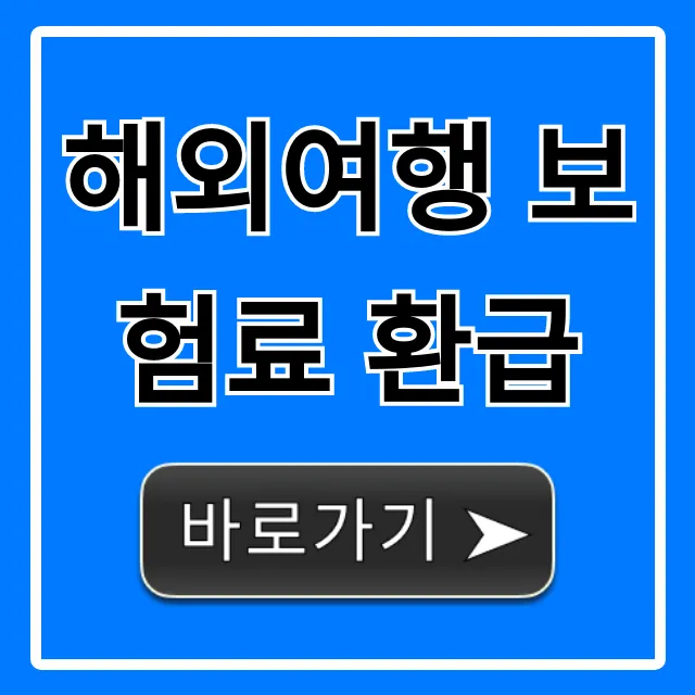해외여행 보험료 환급: 신청 방법부터 꿀팁까지 해외여행 보험료 환급: 신청 방법부터 꿀팁까지