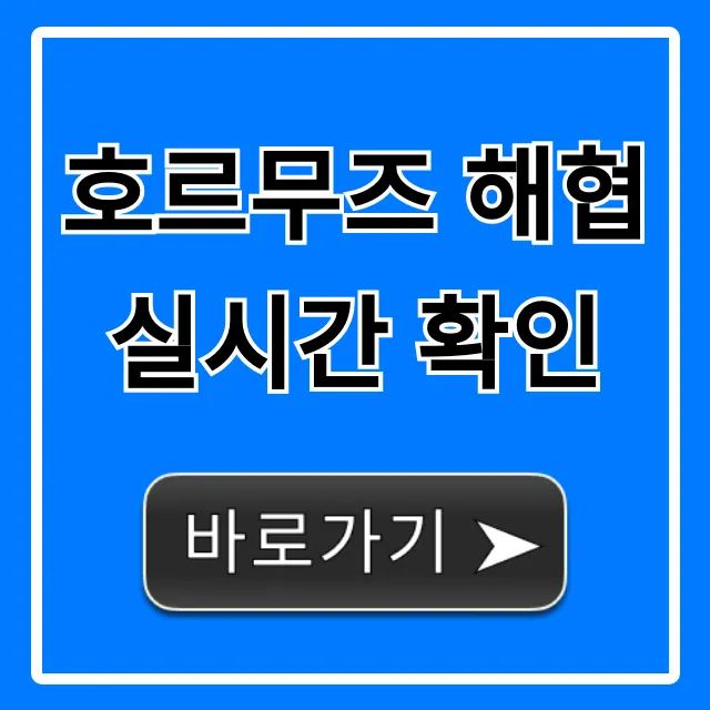 호르무즈 해협 실시간 확인 방법 완벽 가이드 호르무즈 해협 실시간 확인 방법 완벽 가이드