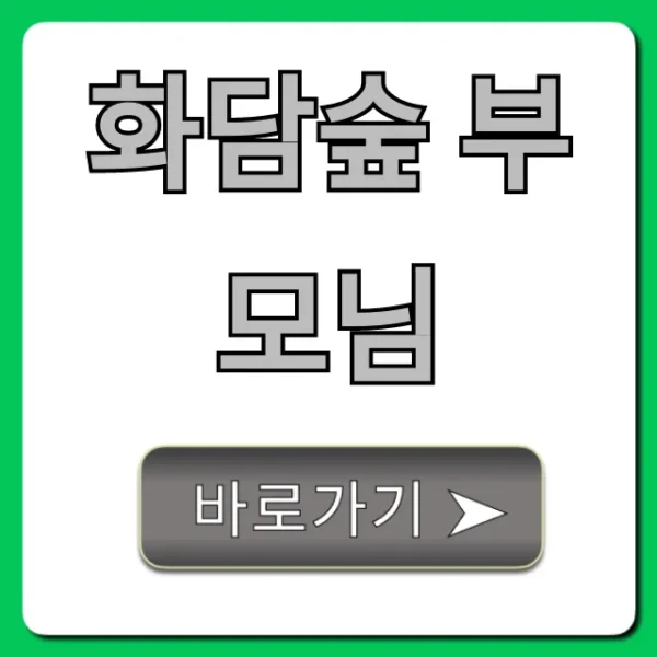 화담숲 부모님 위한 휠체어 코스 완벽 가이드