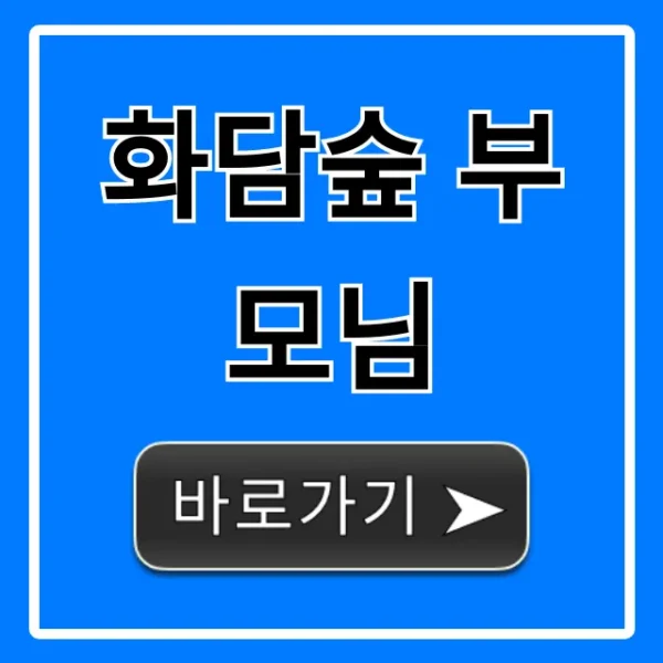 화담숲 부모님 효도여행 완벽 가이드