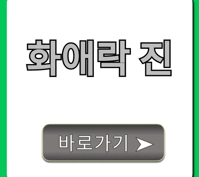 화애락 진 가격 효능 후기 총정리! 구매 전 필독