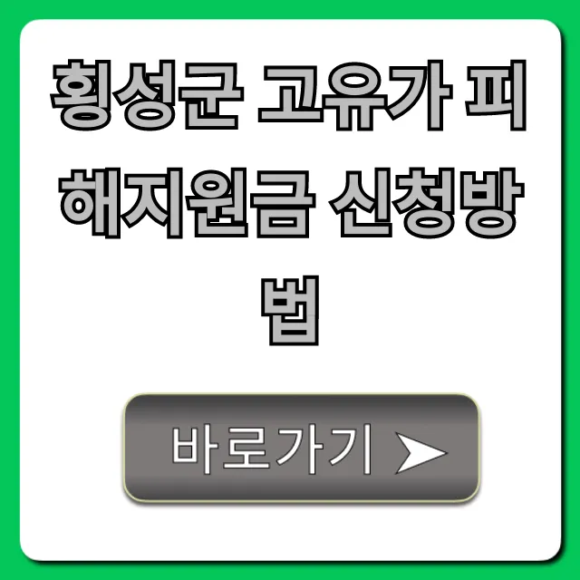 횡성군 고유가 피해지원금 신청방법, 자격 조건 한 번에! 횡성군 고유가 피해지원금 신청방법, 자격 조건 한 번에!