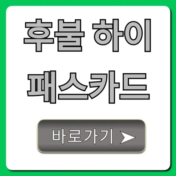 후불 하이패스카드 신청 방법 및 혜택 총정리