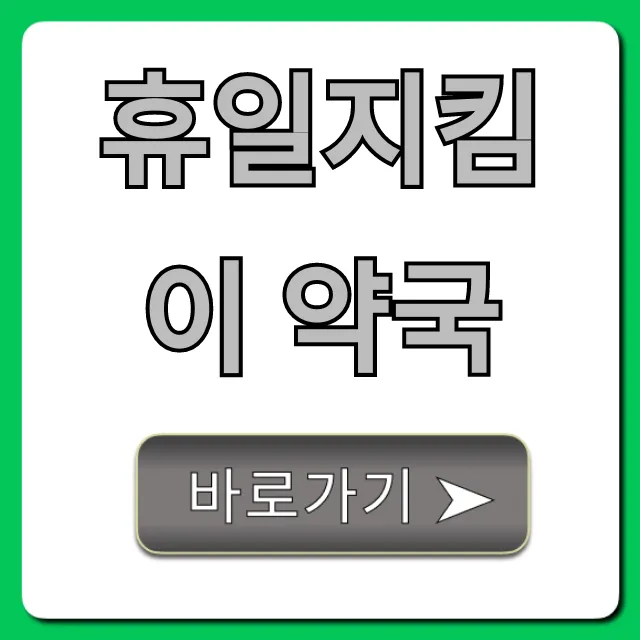 휴일지킴이 약국 조회 방법 완벽 가이드