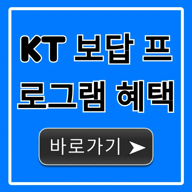 KT 보답 프로그램 혜택 총정리: 놓치면 손해! KT 보답 프로그램 혜택 총정리: 놓치면 손해!