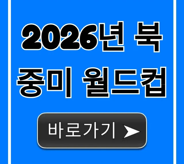 2026년 북중미 월드컵 완벽 가이드