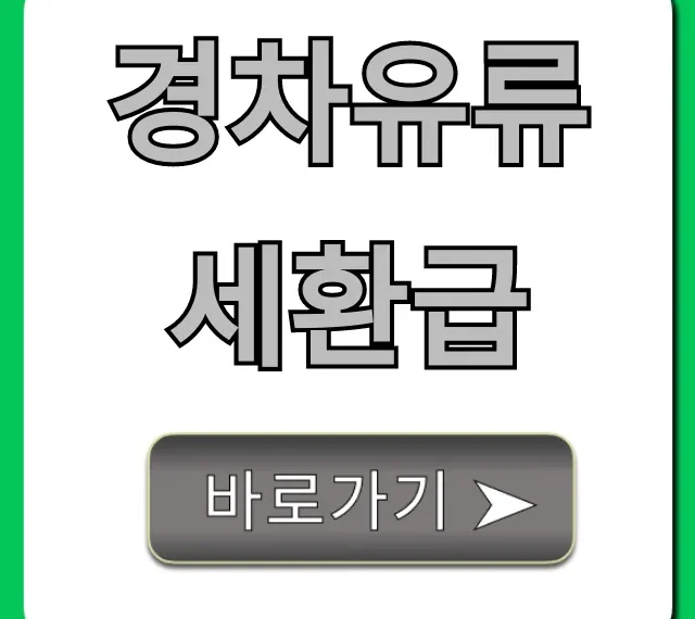 경차유류세환급: 신청 방법부터 대상, 혜택 총정리!