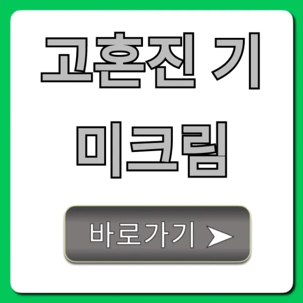 고혼진 기미크림 효과 솔직 후기! 내돈내산 가격까지