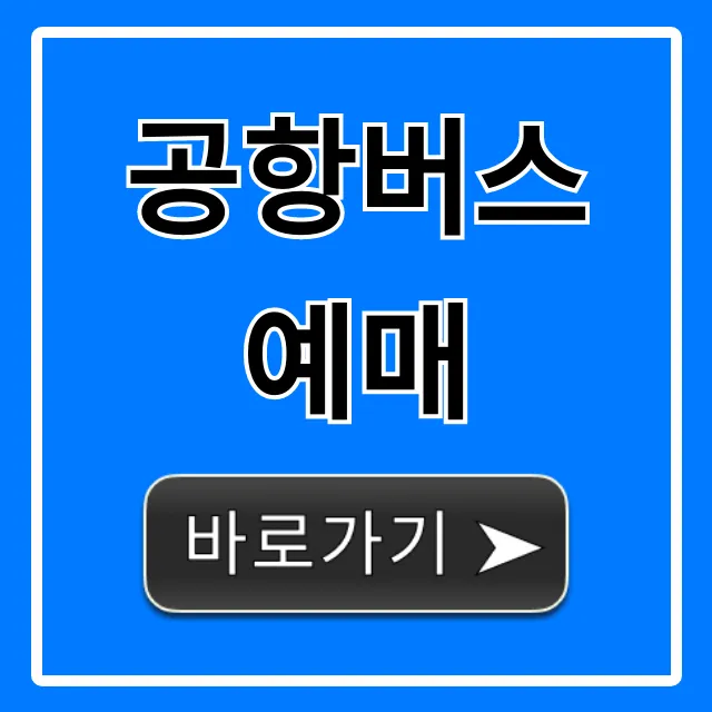 공항버스 예매: 시간표부터 좌석까지 완벽 가이드