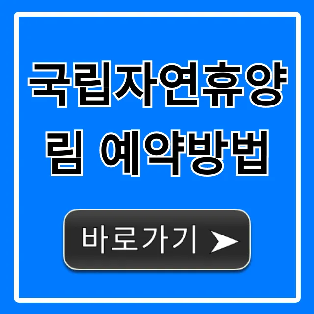 국립자연휴양림 예약방법: 선착순 & 추첨 완벽 가이드