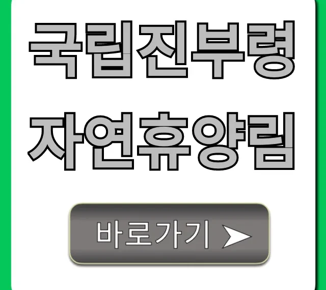 국립진부령자연휴양림 예약부터 시설 가격까지 완벽 가이드!