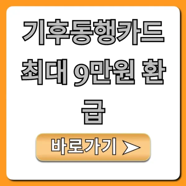 기후동행카드 최대 9만원 환급 신청 방법 꿀팁 총정리