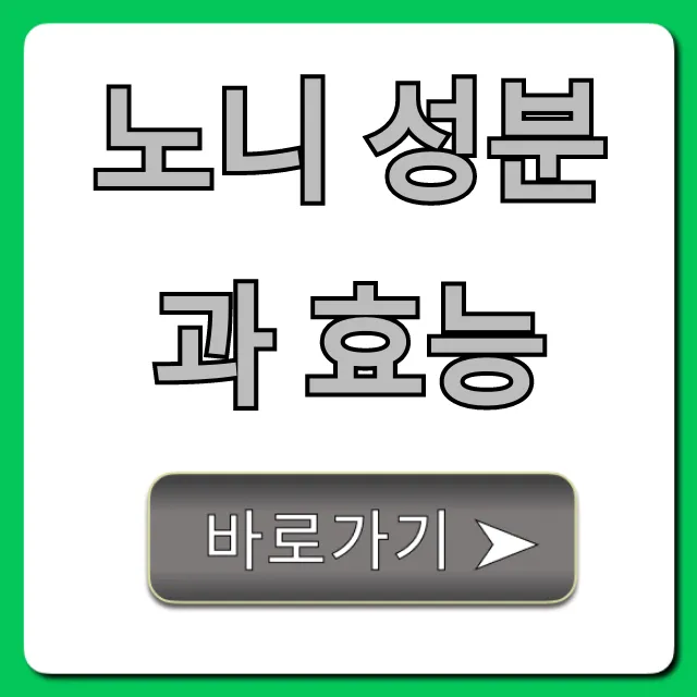 노니 성분과 효능, 부작용과 섭취법 총정리