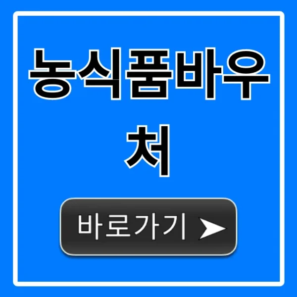농식품바우처 2024년 신청 방법! 대상 조회 및 사용처 총정리