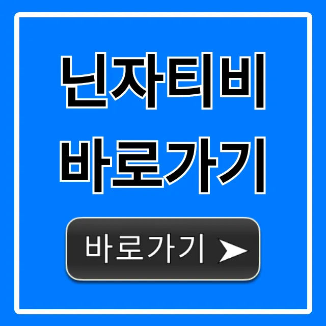 닌자티비 바로가기 최신 주소 완벽 정리