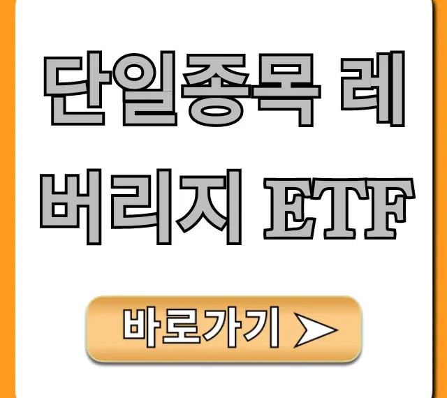 단일종목 레버리지 ETF 필독! 투자 꿀팁 총정리
