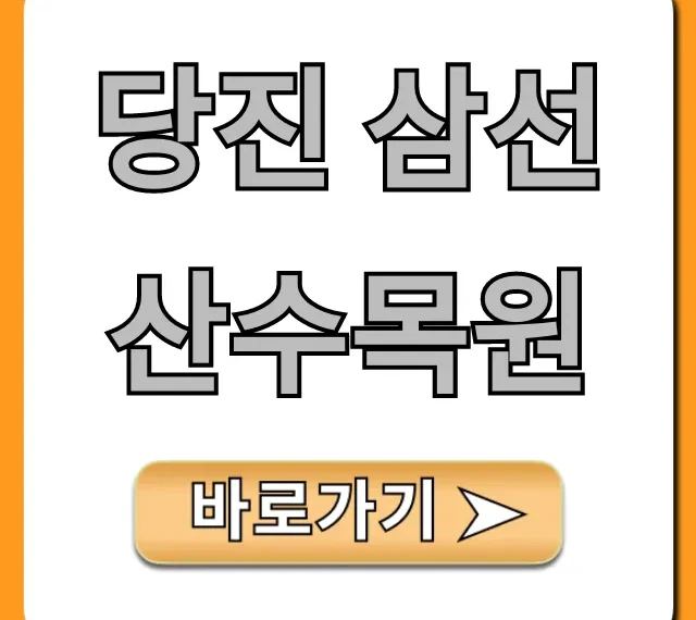 당진 삼선산수목원: 무료 입장부터 주차 꿀팁까지!