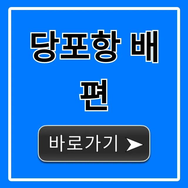 당포항 배편 최신 시간표 예매 총정리