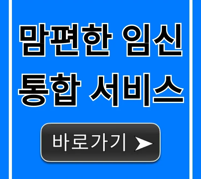 맘편한 임신 통합 서비스: 신청 방법 및 혜택 총정리